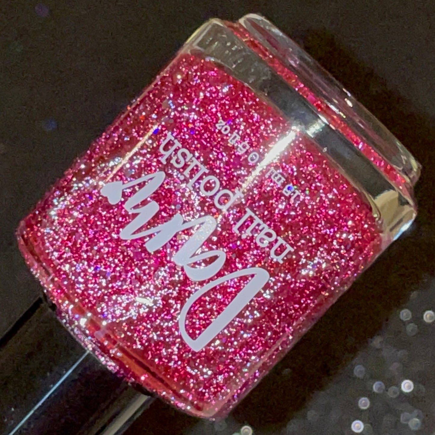 COMING SOON 2/27 NOON ET! Color Coordinated Jammies - Pink Nail Polish - Reflective Nail Polish - Glitter Nail Polish - 12 Dam Days of Polish - Dam Nail Polish