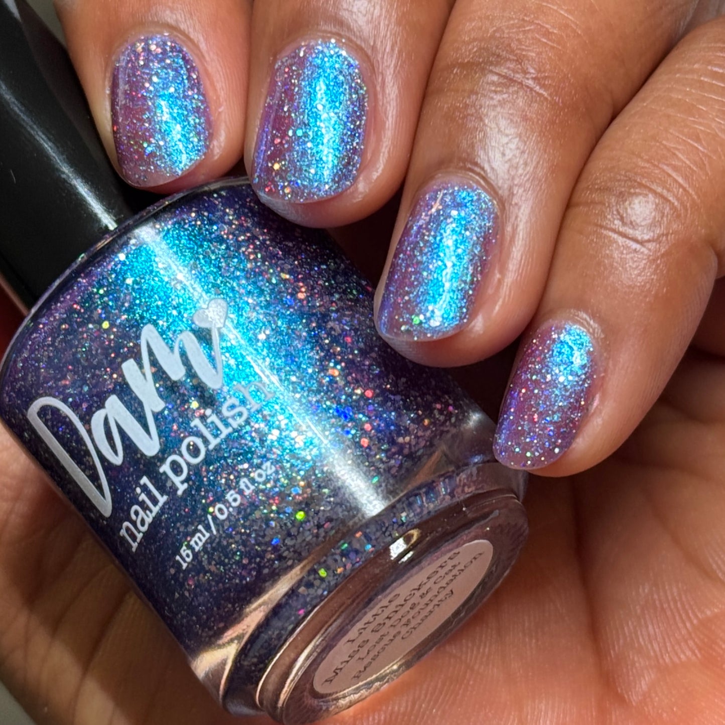 Little Miss Snickers - Purple Nail Polish - Lost Dog & Cat Rescue Foundation Charity Polish