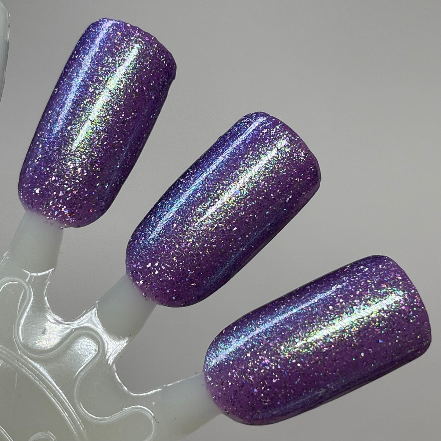 Plum Wined - Purple Nail Polish - Shimmer Nail Polish - Oops Batch - Dam Nail Polish