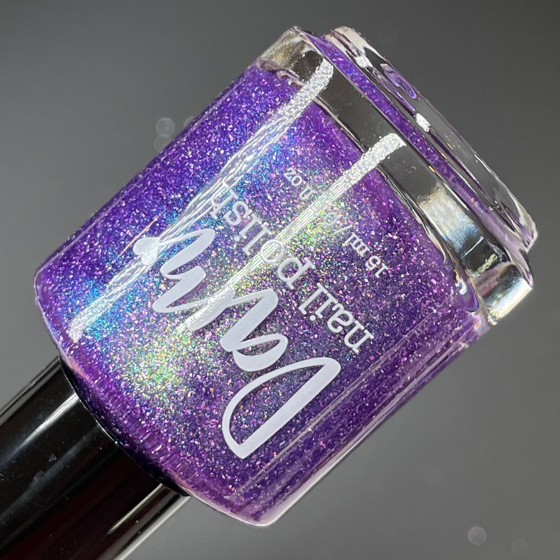 Plum Wined - Purple Nail Polish - Shimmer Nail Polish - Oops Batch - Dam Nail Polish