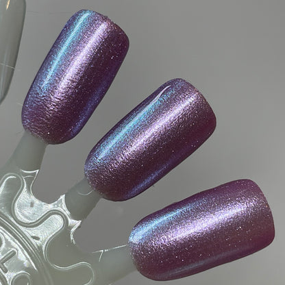 COMING SOON 2/27 NOON ET! PRE ORDER: Stay Frosty My Friends - Purple Nail Polish - Shimmer Nail Polish - 12 Dam Days of Polish 2025 - Turnaround time ~5 weeks - Dam Nail Polish