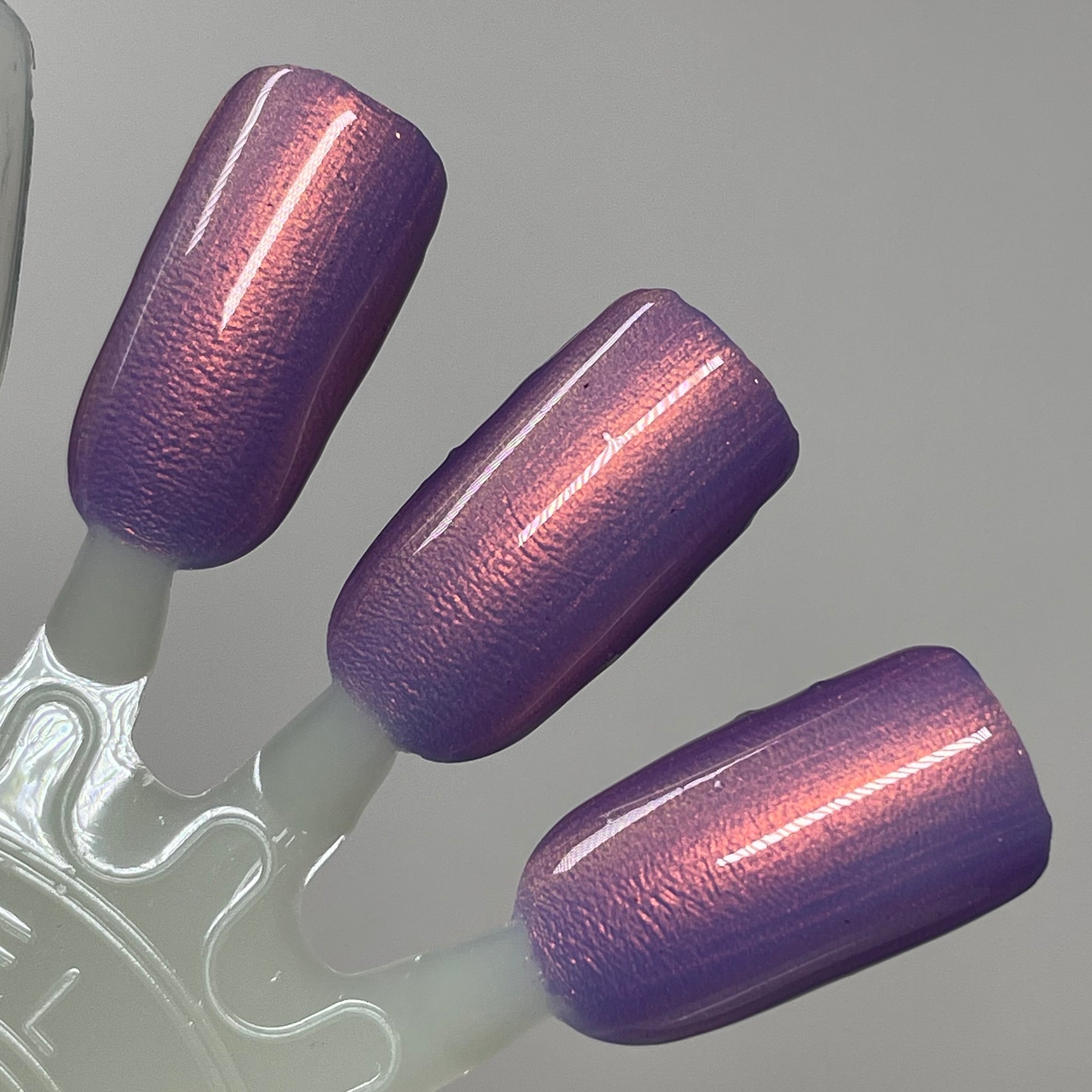 COMING SOON 2/27 NOON ET! PRE ORDER: Cabin Fever - Purple Nail Polish - Shimmer Nail Polish - 12 Dam Days of Polish 2025 - Turnaround time ~5 weeks - Dam Nail Polish