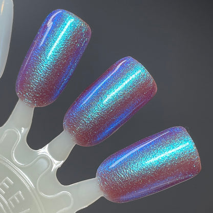 COMING SOON 2/27 NOON ET! PRE ORDER: Sleet Dreams are Made of This! - Blue Nail Polish - Shimmer Nail Polish - 12 Dam Days of Polish 2025 - Turnaround time ~5 weeks - Dam Nail Polish