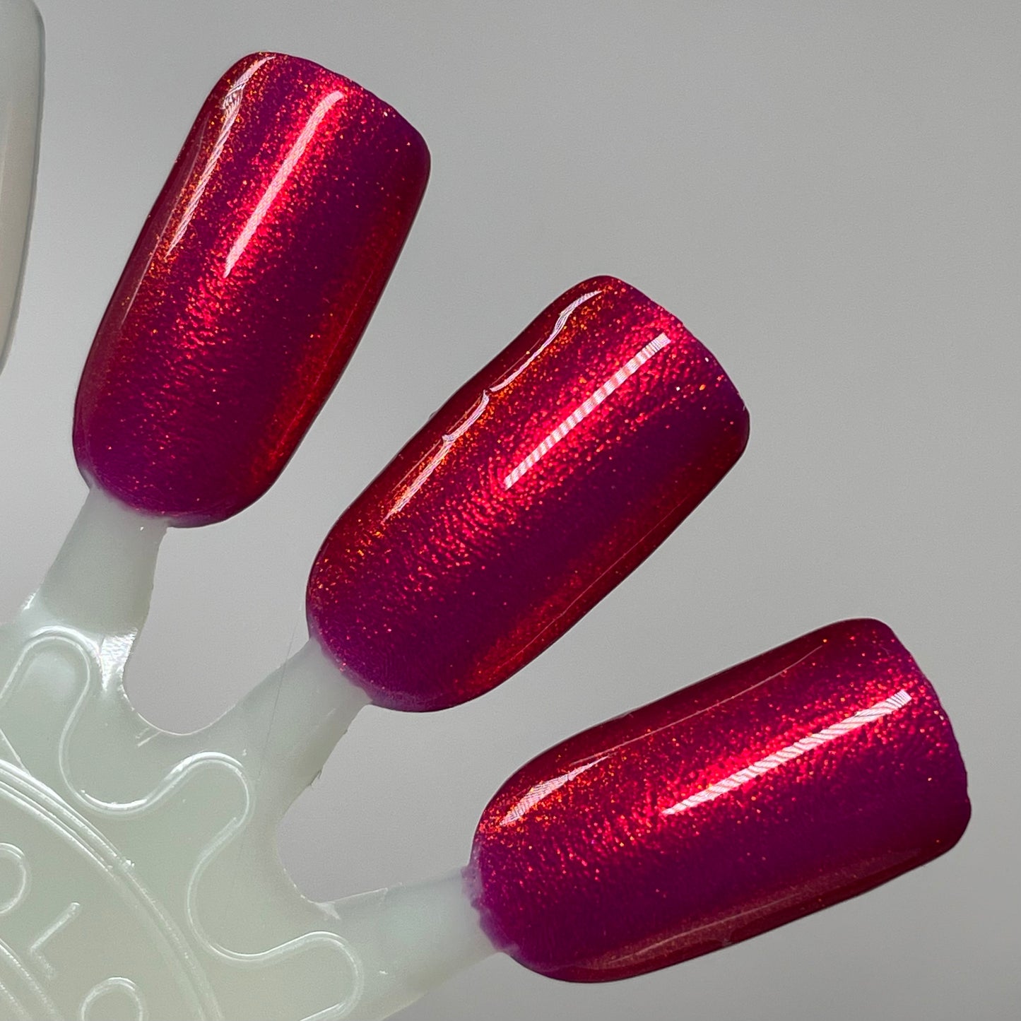 COMING SOON 2/27 NOON ET! PRE ORDER: Cup of Cheer - Red Nail Polish - Shimmer Nail Polish - 12 Dam Days of Polish 2025 - Turnaround time ~5 weeks - Dam Nail Polish