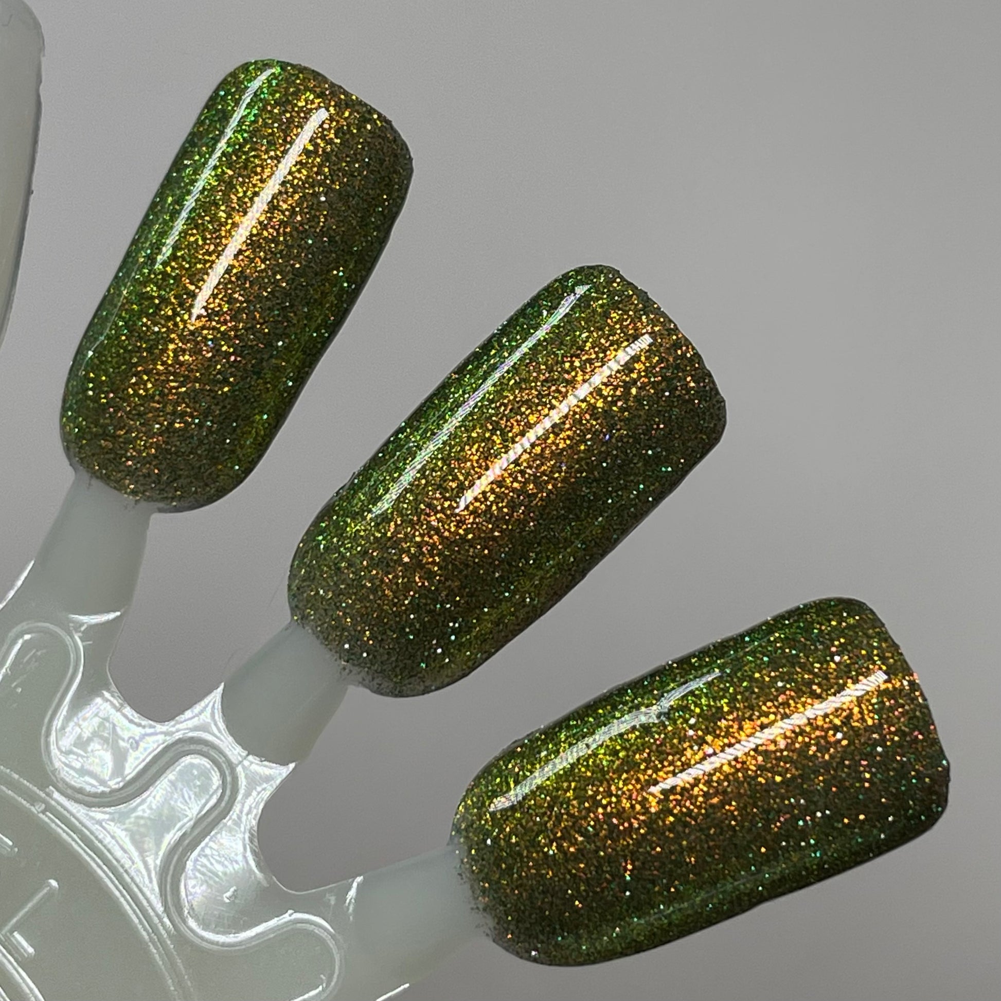 COMING SOON 2/27 NOON ET! PRE ORDER: Are You Fir Real?! - Green Nail Polish - Reflective Nail Polish - Glitter Nail Polish - 12 Dam Days of Polish 2025 - Turnaround time ~5 weeks - Dam Nail Polish