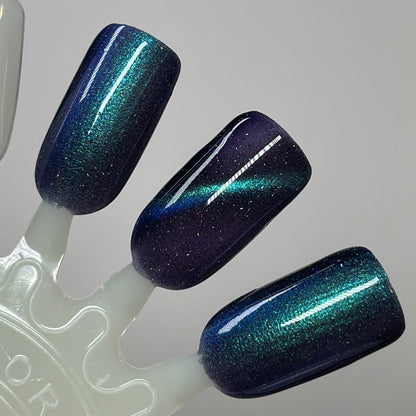 COMING SOON 2/27 NOON ET! PRE ORDER: Wake Me Up Before You Cocoa - Black Nail Polish - Magnetic Nail Polish - 12 Dam Days of Polish 2025 - Turnaround time ~5 weeks - Dam Nail Polish