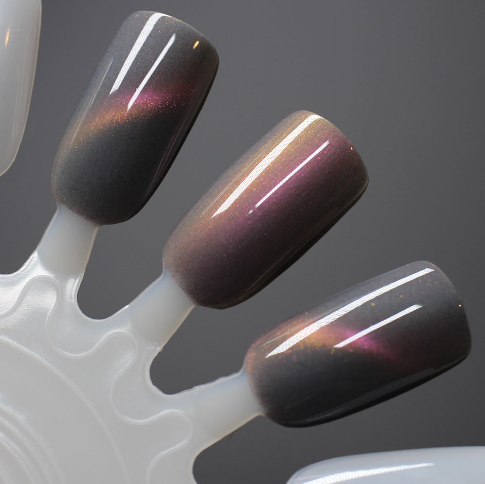 COMING SOON! 5/2 PRE ORDER: Flesh of the Undead - Gray Magnetic Nail Polish - Halloween Quad 2024 - Ships in ~5 weeks - Dam Nail Polish
