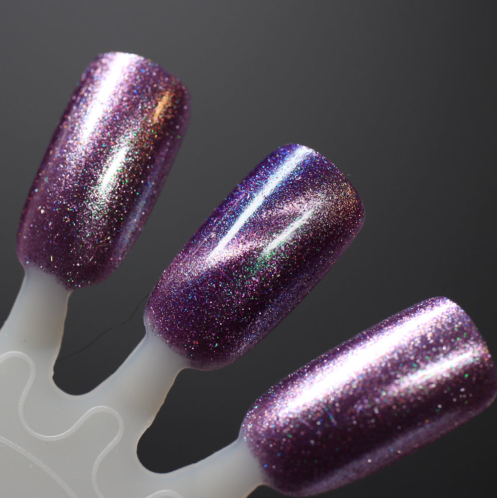 Moonlight Mist - Purple/Pink Magnetic Indie Nail Polish - Polish of the Month - Aug 2024 - Dam Nail Polish