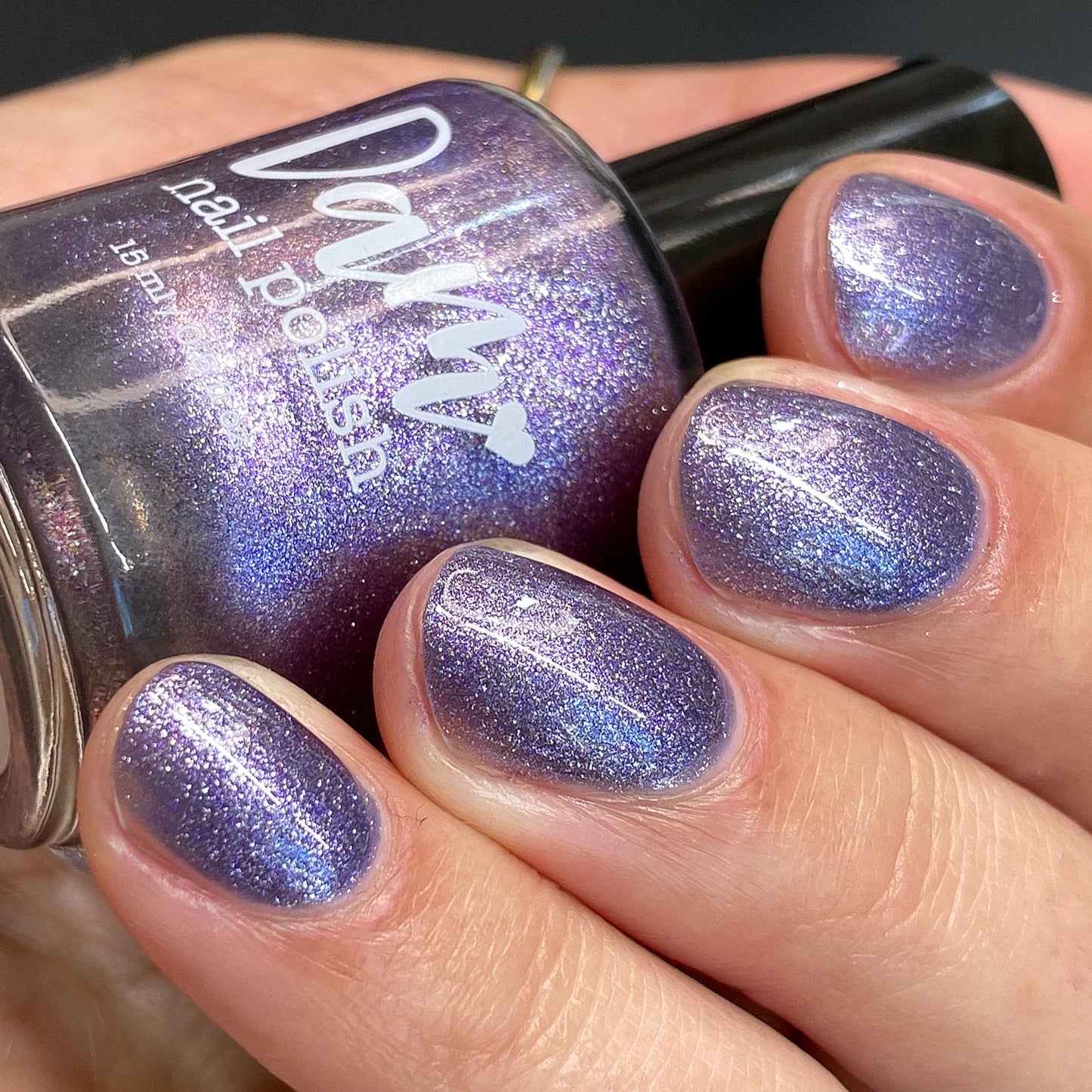 Grand Celebration - Purple Shimmer Magnetic Nail Polish - 10th Anniversary Trio - Dam Nail Polish