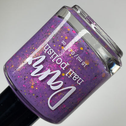 It's a Purrito! - Purple Nail Polish - Crelly Nail Polish
