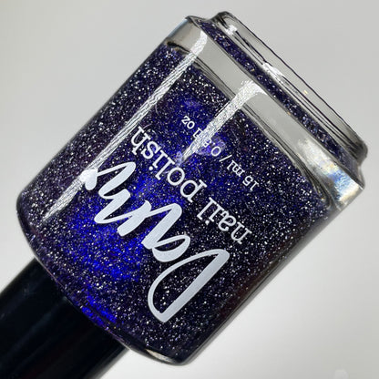 Music of the Night - Purple Nail Polish - Reflective Glitter Nail Polish