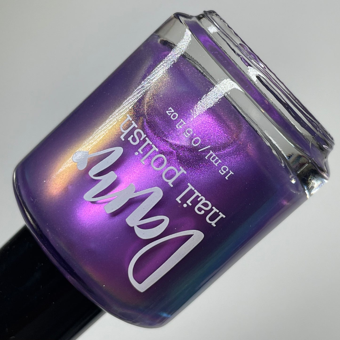 I'm an Intellectu-whale - Purple Nail Polish - Shimmer Nail Polish