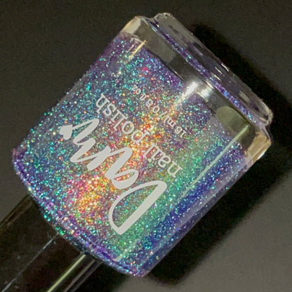 Welcome Home - Purple Reflective Glitter Nail Polish