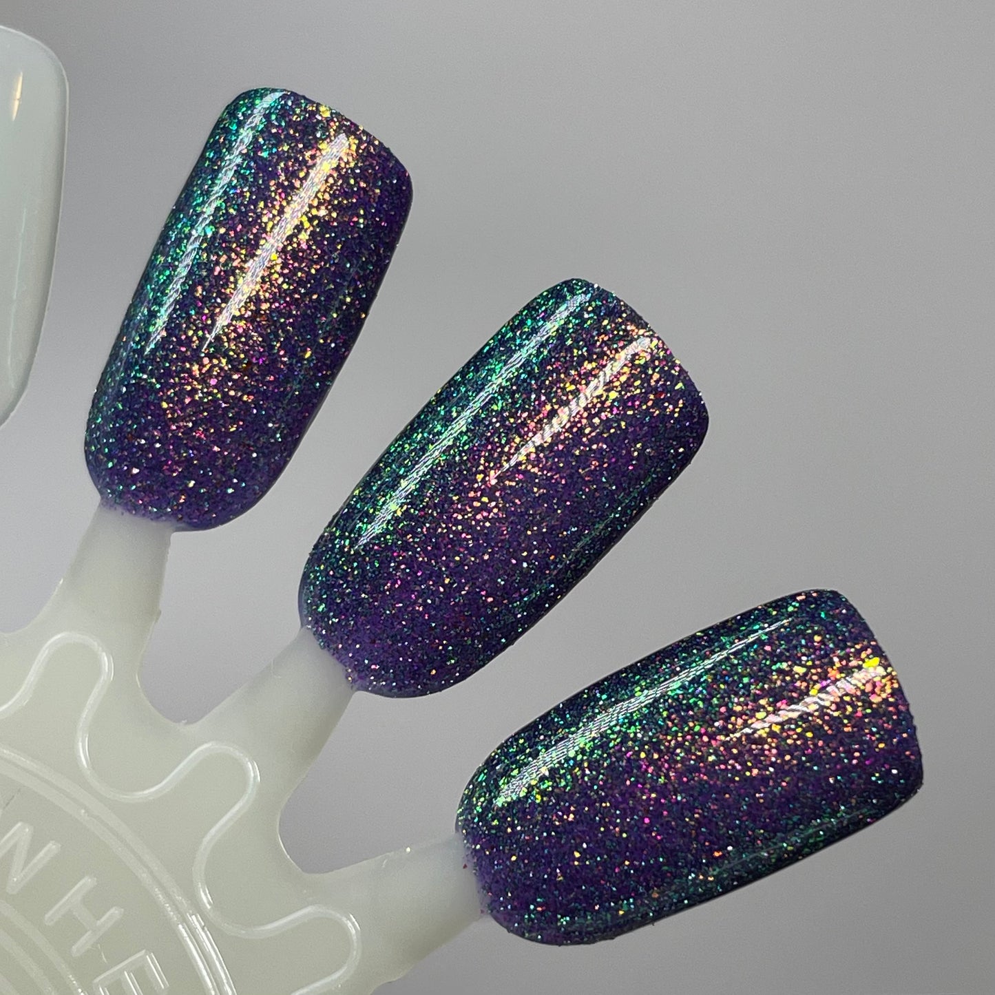 Welcome Home - Purple Reflective Glitter Nail Polish