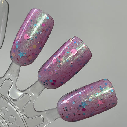 PRE ORDER: Sundae is My Favorite Day - White Solar Nail Polish - UV Reactive Crelly Nail Polish - Turnaround Time ~5 Weeks