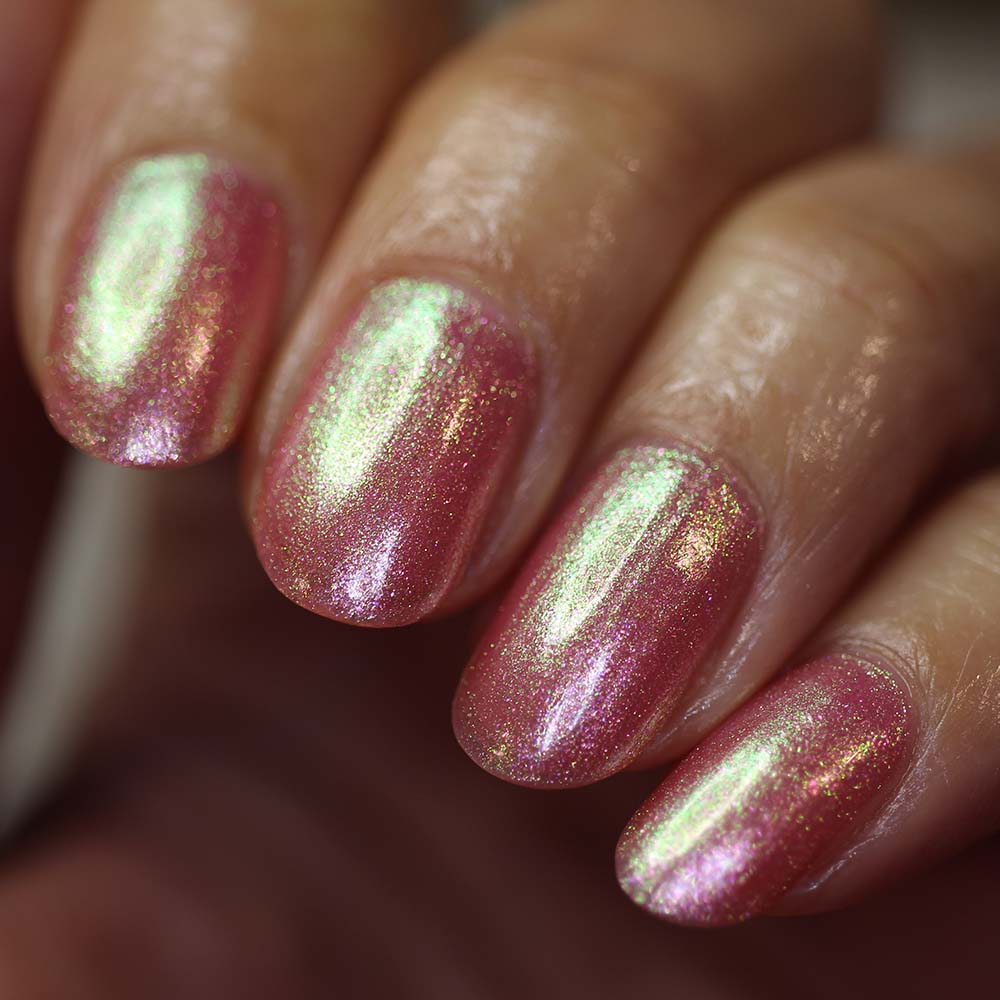 Strawberry Lemonade - Pink Shimmer Nail Polish - Alex's Lemonade Stand Charity Polish - Dam Nail Polish