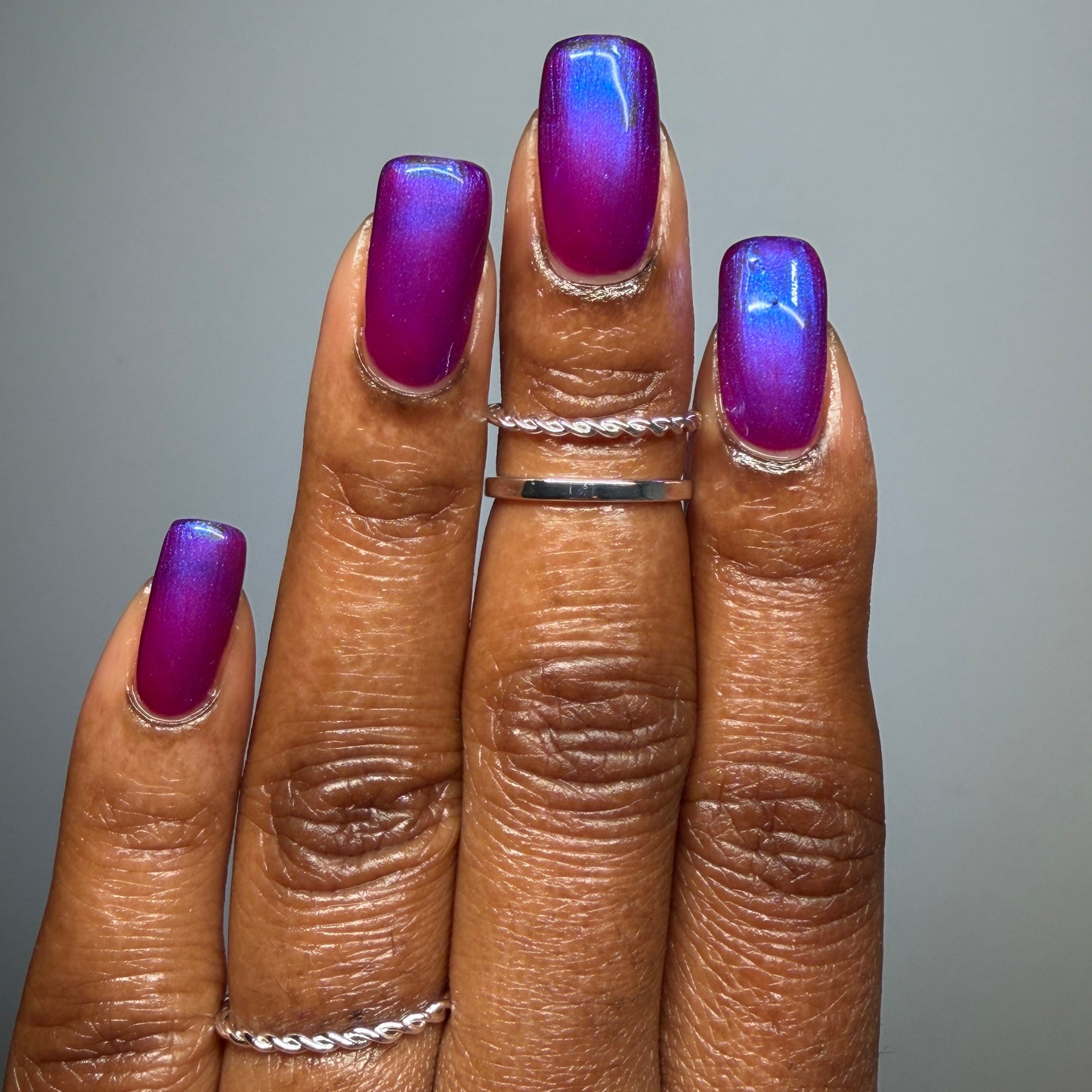 COMING SOON 5/15! Calm the F*ck Down - Purple Nail Polish - Shimmer Nail Polish - SHIMMAHS Facebook Custom 2026 - Dam Nail Polish
