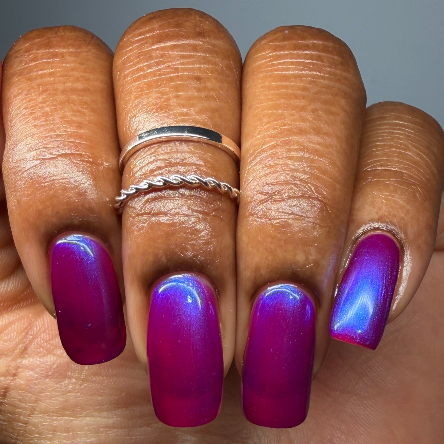 COMING SOON 5/15! Calm the F*ck Down - Purple Nail Polish - Shimmer Nail Polish - SHIMMAHS Facebook Custom 2026 - Dam Nail Polish