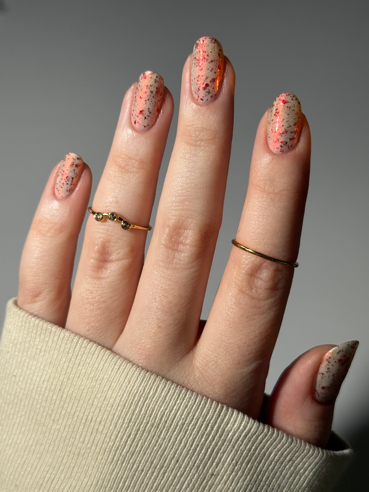 Haunted Hurricane - White Nail Polish - Crelly Nail Polish - Ghostly Collection - Halloween 2025 - Dam Nail Polish