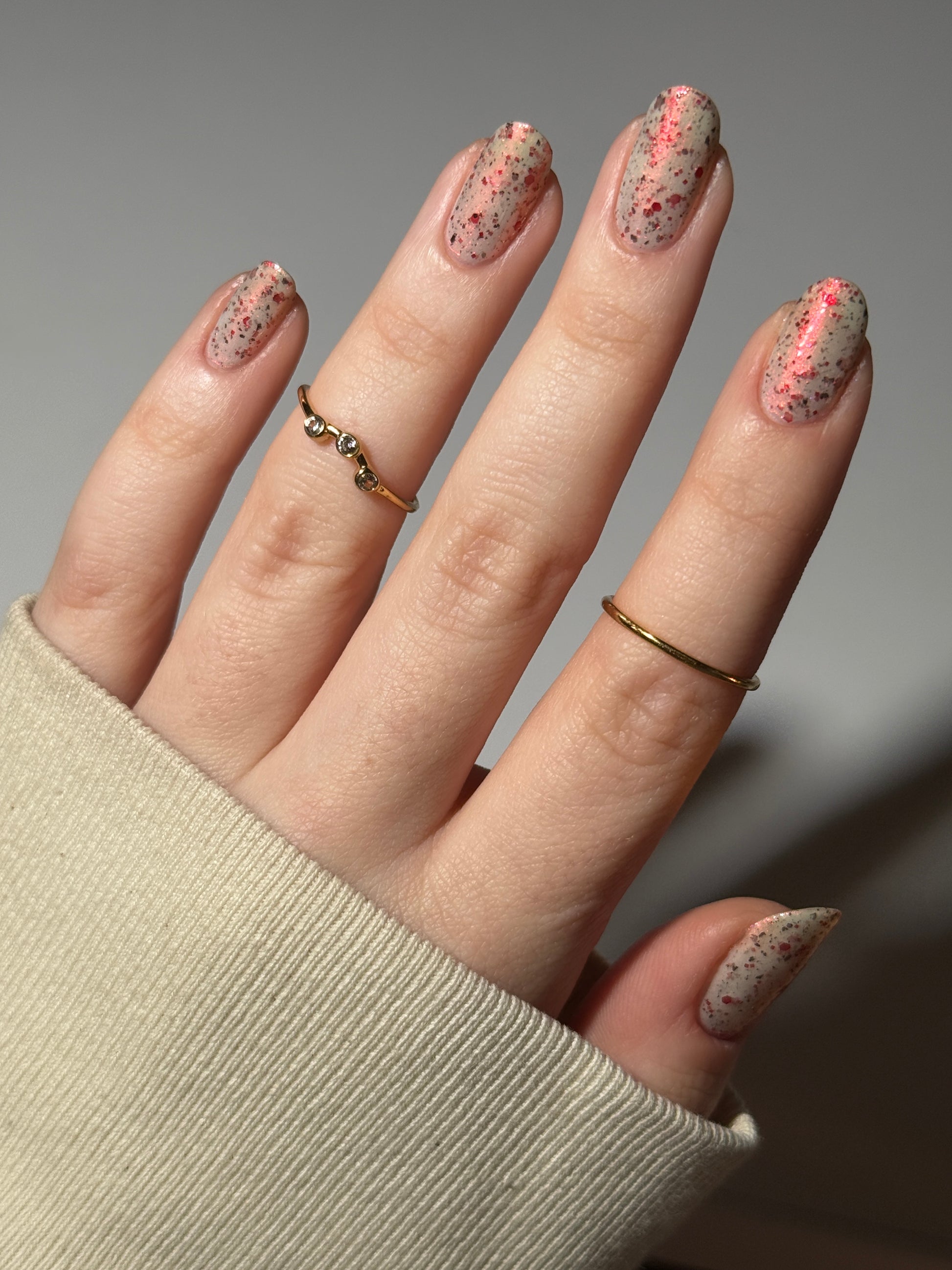 Haunted Hurricane - White Nail Polish - Crelly Nail Polish - Ghostly Collection - Halloween 2025 - Dam Nail Polish