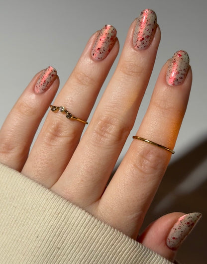 Haunted Hurricane - White Nail Polish - Crelly Nail Polish - Ghostly Collection - Halloween 2025 - Dam Nail Polish