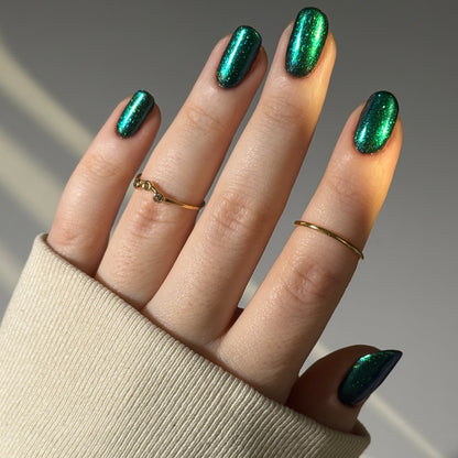 I Call Boo-sh*t - Black Nail Polish - Shimmer Nail Polish - Ghostly Collection - Halloween 2025 - Dam Nail Polish