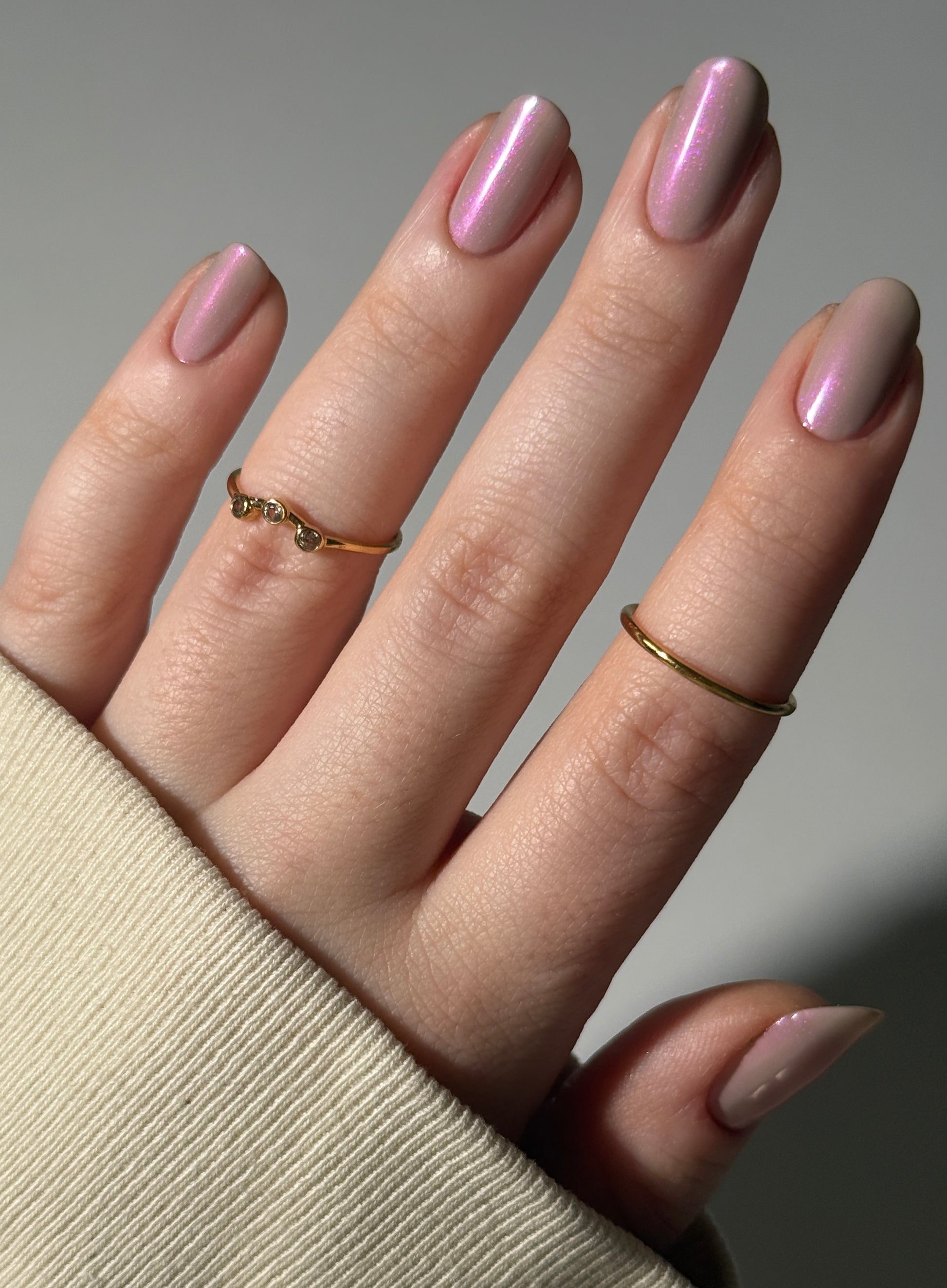 They Ghosted Me! - Taupe Nail Polish - Shimmer Nail Polish - Ghostly Collection - Halloween 2025 - Dam Nail Polish