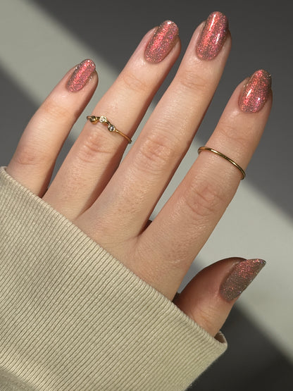 Shall We Have A Seance? - Gray Nail Polish - Reflective Nail Polish - Ghostly Collection - Halloween 2025 - Dam Nail Polish