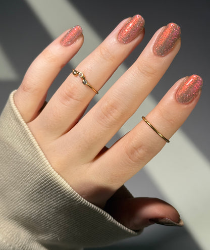 Shall We Have A Seance? - Gray Nail Polish - Reflective Nail Polish - Ghostly Collection - Halloween 2025 - Dam Nail Polish