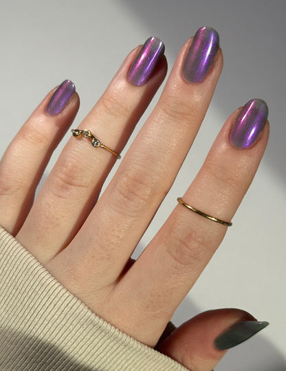 Don’t Be Ghoulish - Gray Nail Polish - Shimmer Nail Polish - Ghostly Collection - Halloween 2025 - Dam Nail Polish