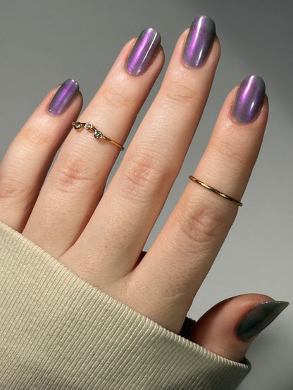 Don’t Be Ghoulish - Gray Nail Polish - Shimmer Nail Polish - Ghostly Collection - Halloween 2025 - Dam Nail Polish