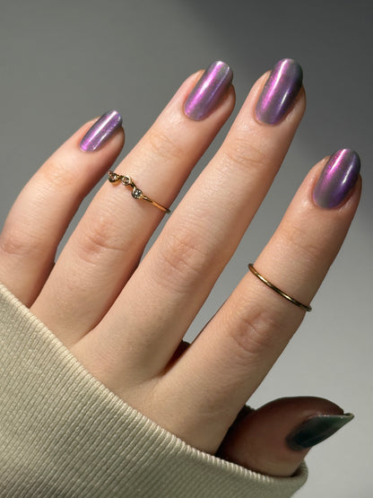 Don’t Be Ghoulish - Gray Nail Polish - Shimmer Nail Polish - Ghostly Collection - Halloween 2025 - Dam Nail Polish