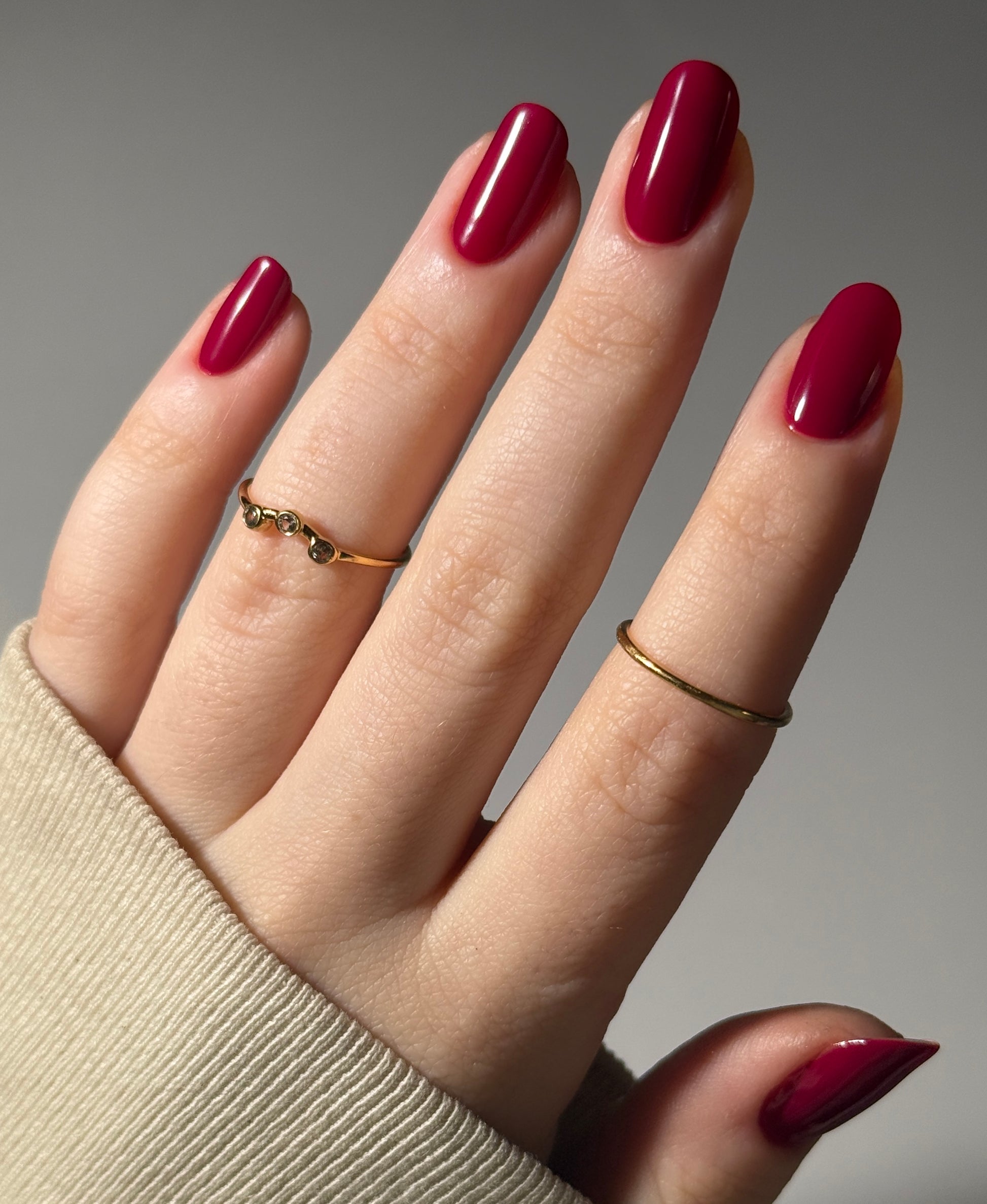 Very Cranberry - Pink Nail Polish - Cream Nail Polish - Fall Nail Polish - Autumn Harvest Creams - Dam Nail Polish