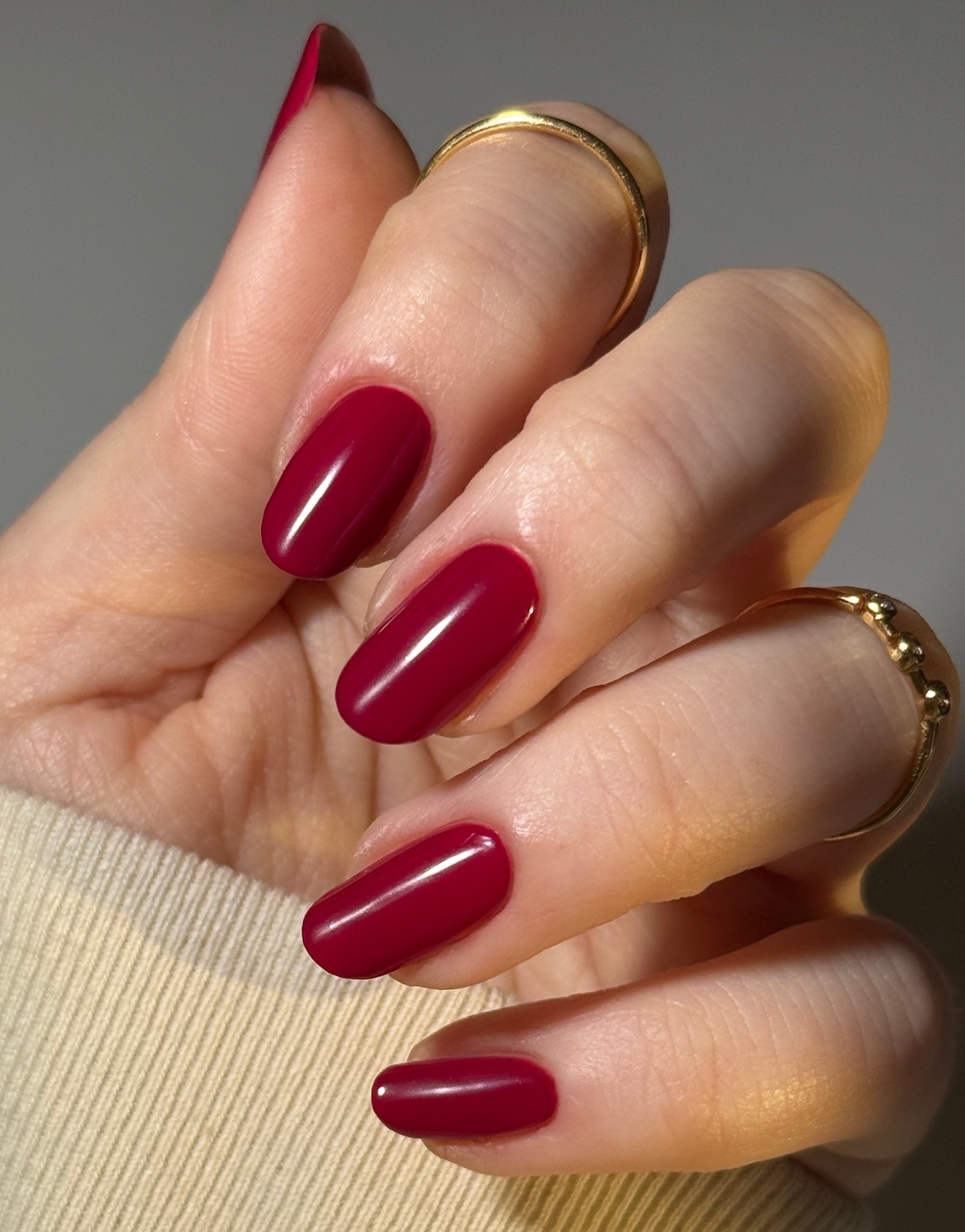 Very Cranberry - Pink Nail Polish - Cream Nail Polish - Fall Nail Polish - Autumn Harvest Creams - Dam Nail Polish