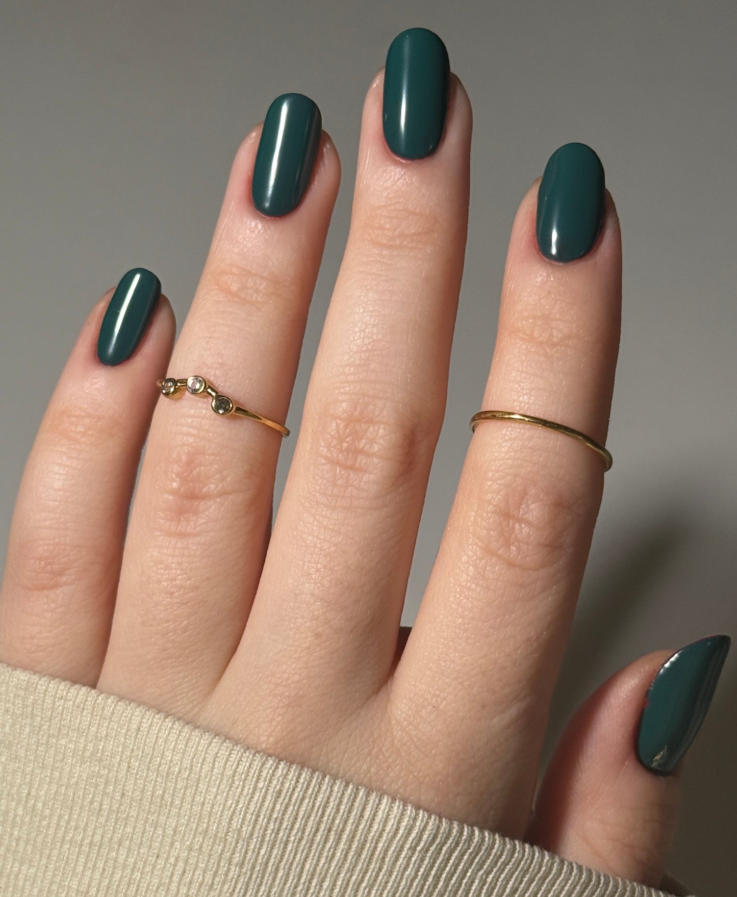 Kale Yeah! - Green Nail Polish - Cream Nail Polish - Fall Nail Polish - Autumn Harvest Creams - Dam Nail Polish