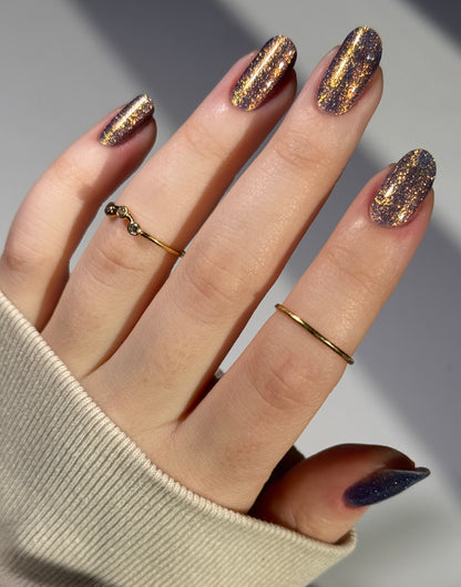 I'm Made of Magic, MFer - Purple Nail Polish - Reflective Nail Polish - October 2025 POTM - Dam Nail Polish