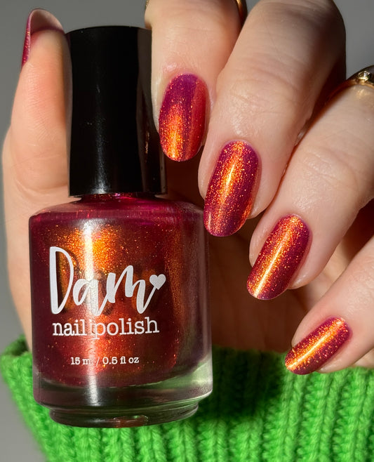 Las Fallas - Pink Nail Polish - Shimmer Nail Polish - Celebraciones en España Trio