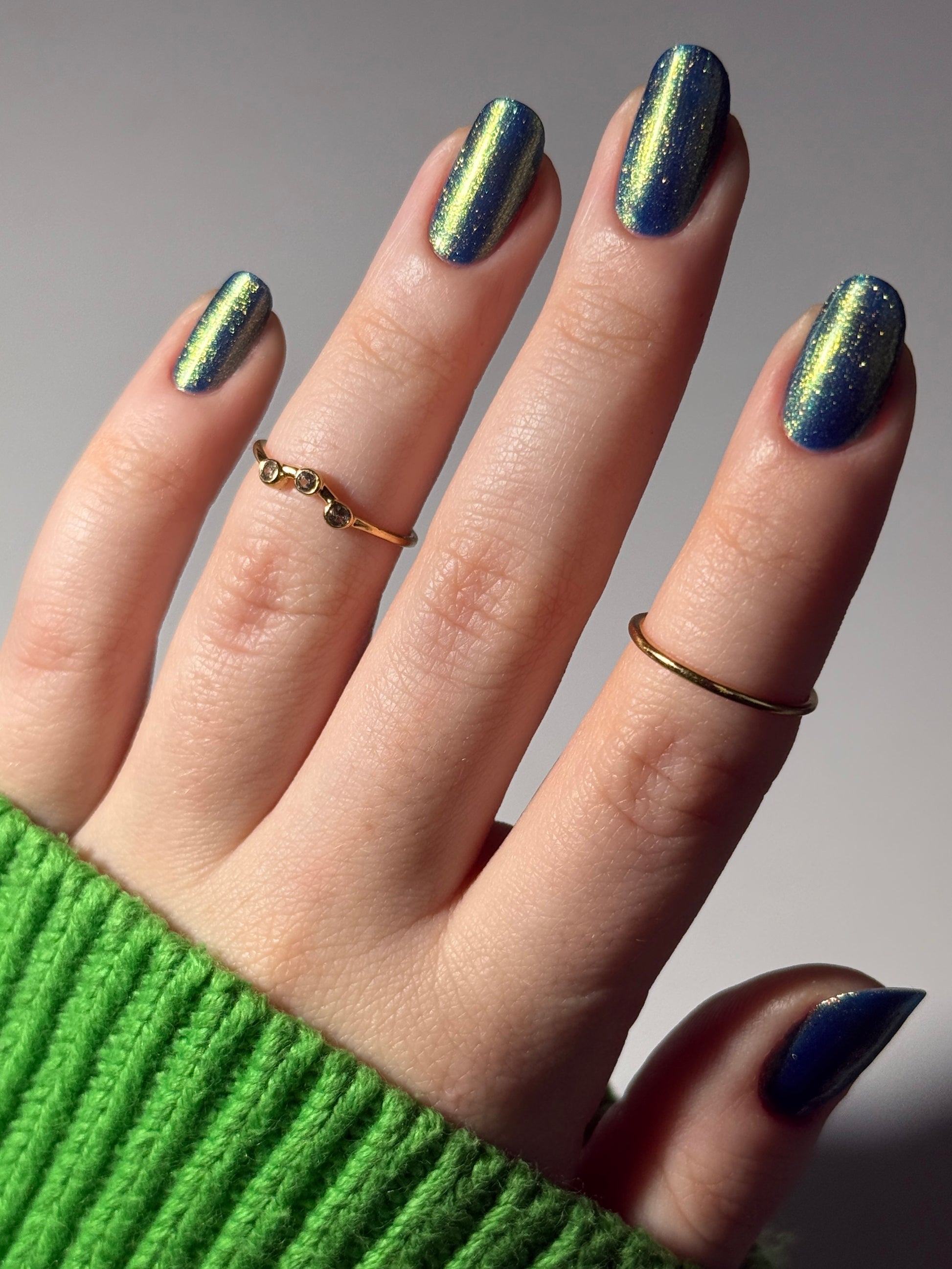 Carnival - Blue Nail Polish - Shimmer Nail Polish - Celebraciones en España Trio - Dam Nail Polish