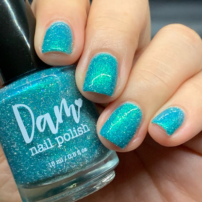 Chicago River - Teal Reflective Nail Polish - PBE Exclusive