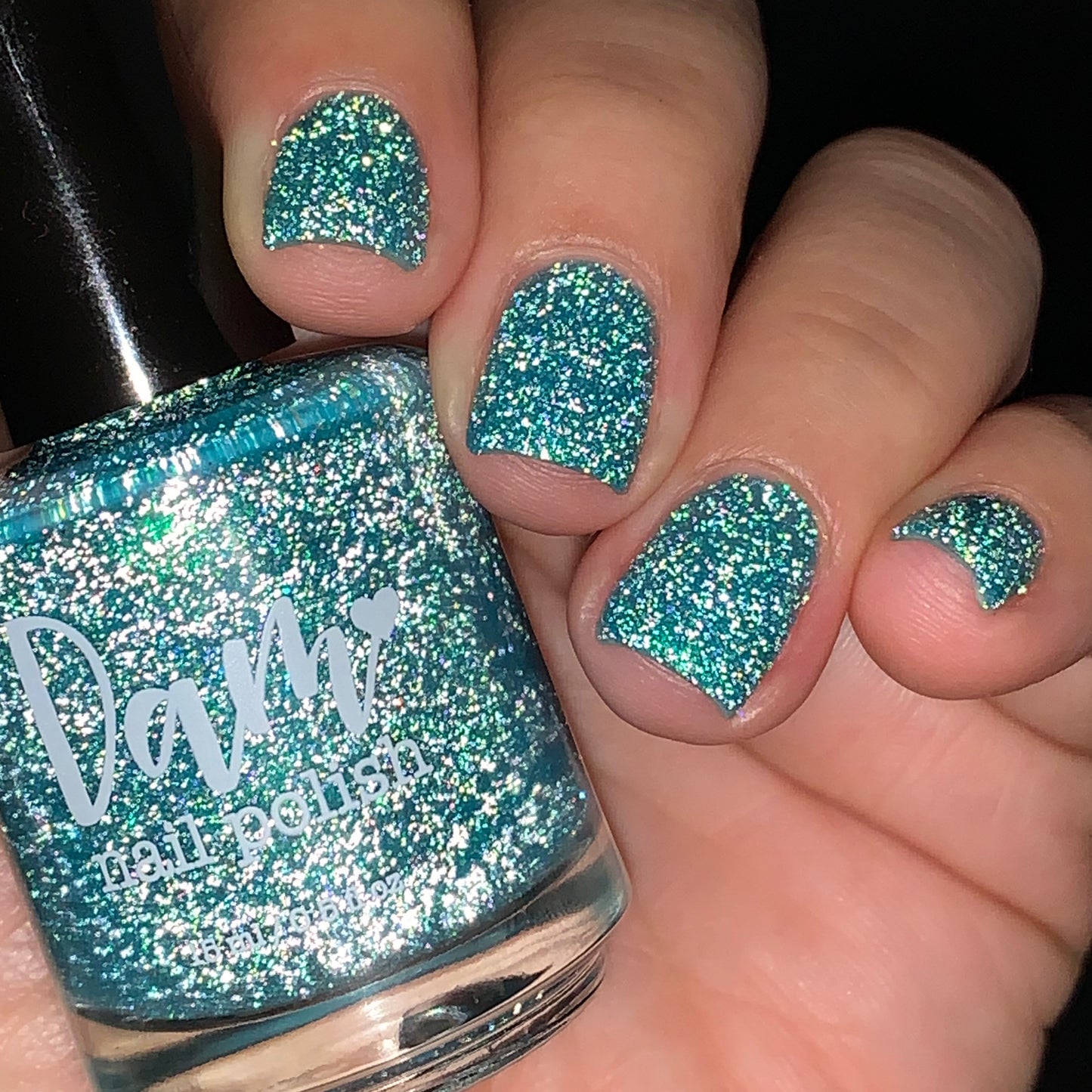Chicago River - Teal Reflective Nail Polish - PBE Exclusive