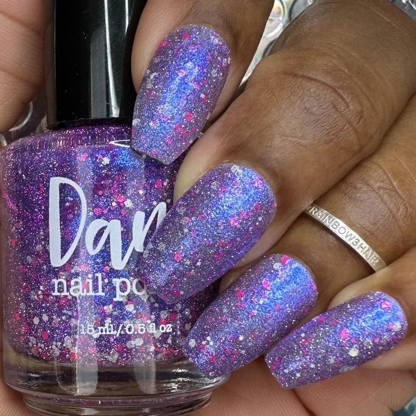 Veronica - Purple Reflective Nail Polish - Survivor Series