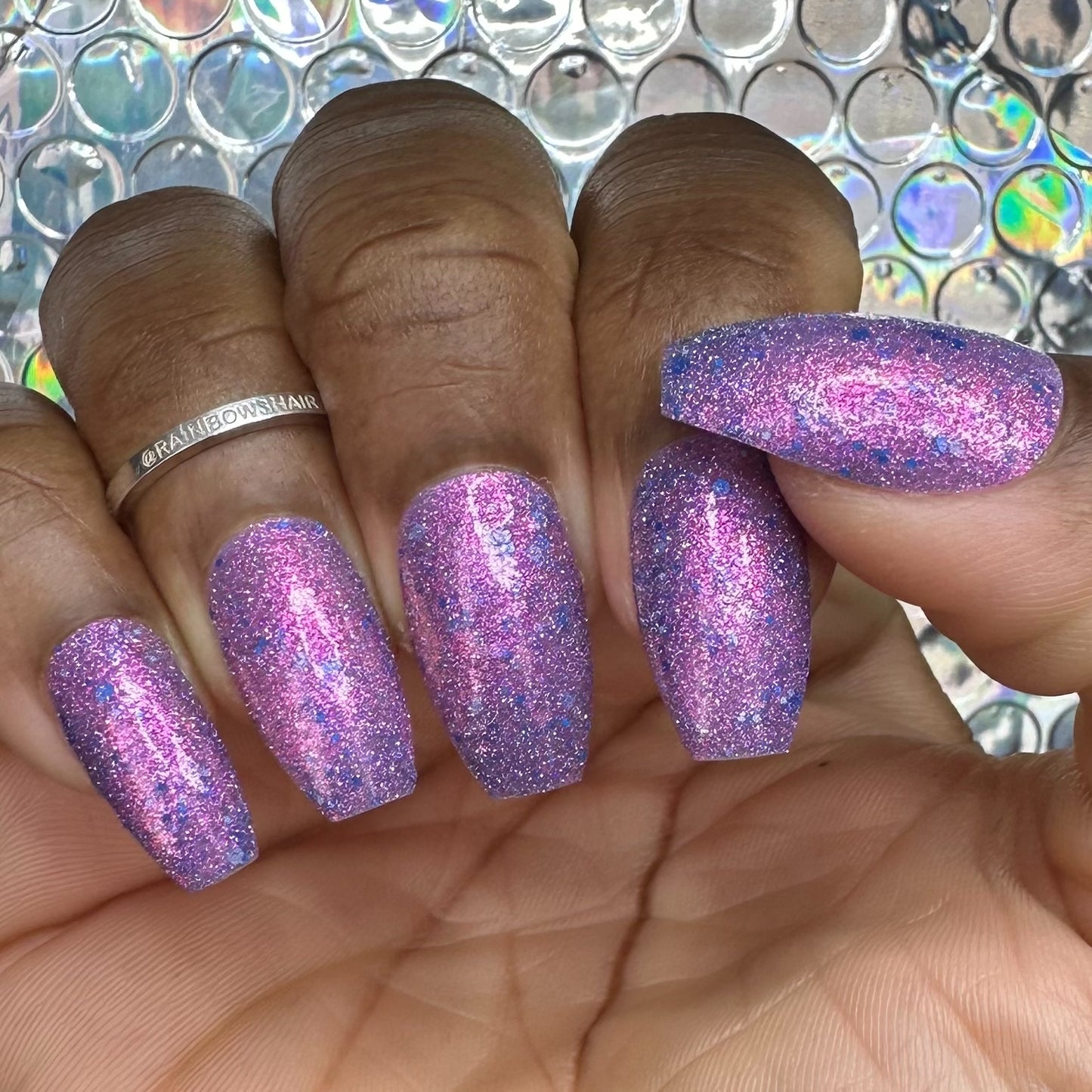 Amy - Pink Reflective Nail Polish - Survivor Series