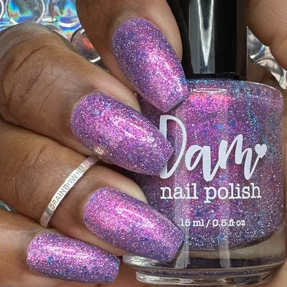 Amy - Pink Reflective Nail Polish - Survivor Series
