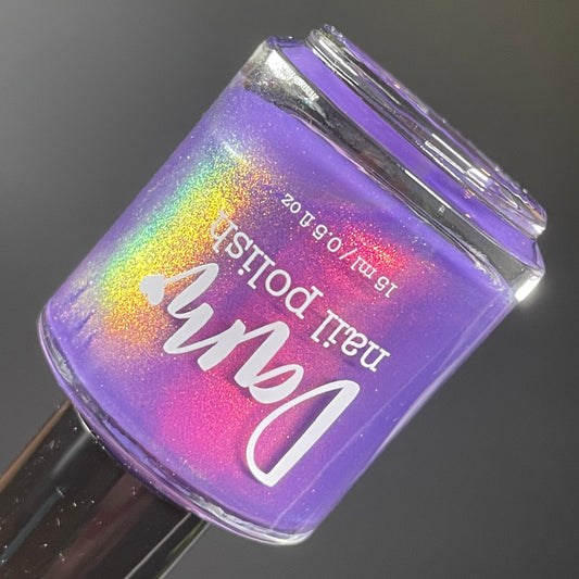 COMING SOON! 5/2 PRE ORDER: Roe, Roe, Roe Your Vote - Purple Shimmer Nail Polish - Abortion Funds Org Polish - Ships in ~5 weeks - Dam Nail Polish