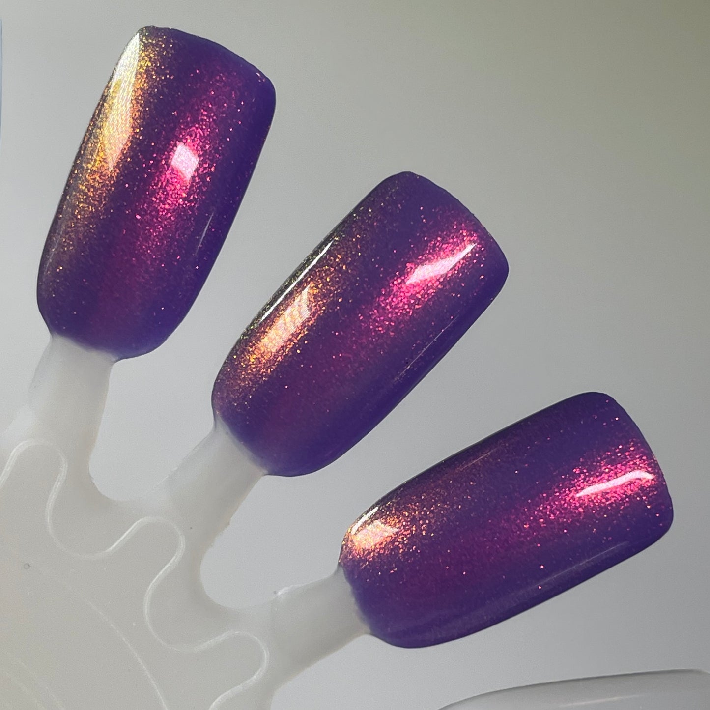 Roe, Roe, Roe Your Vote - Purple Shimmer Nail Polish - Abortion Funds Org Polish