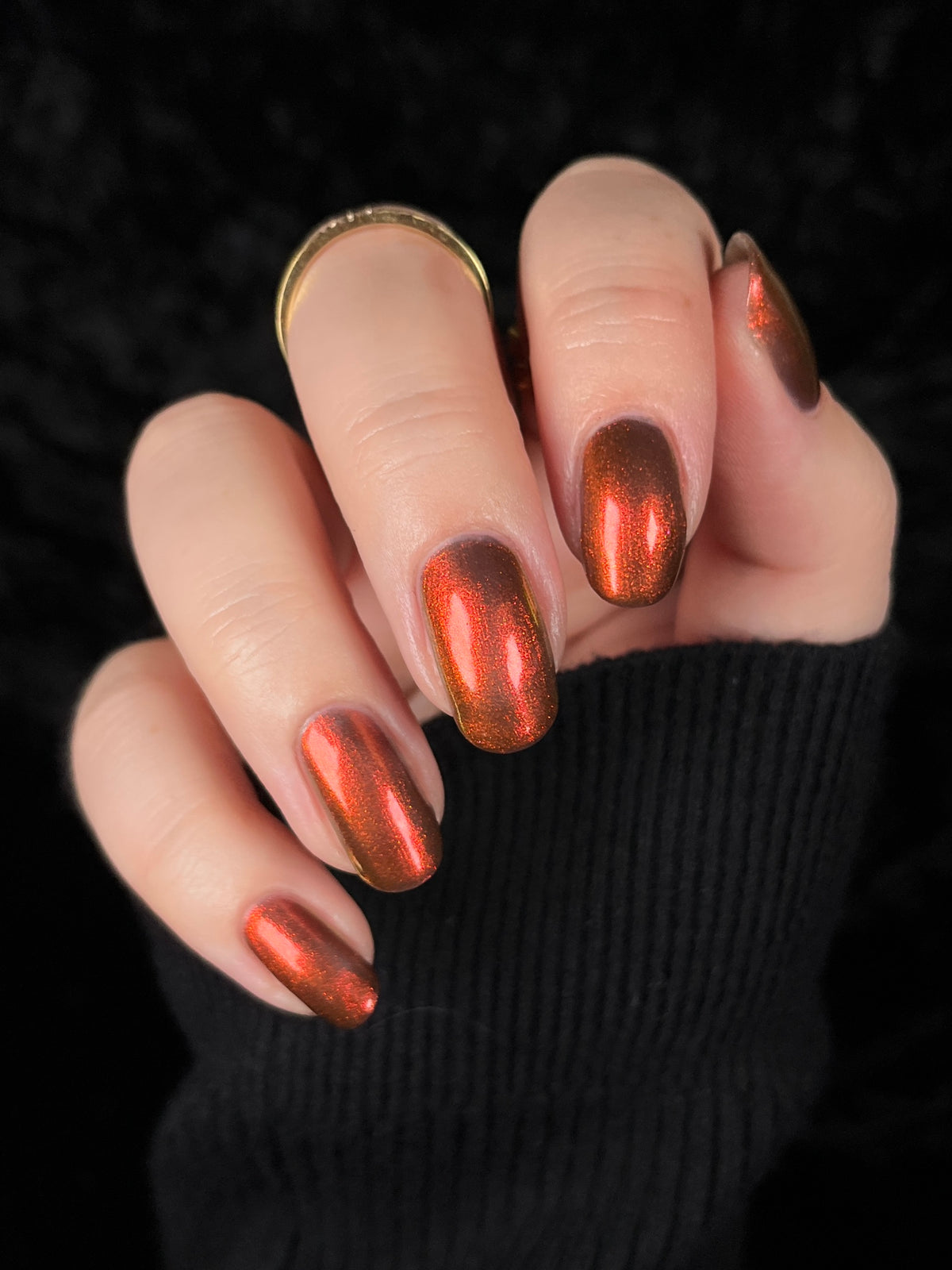 COMING SOON 10/9: Little Firefox - Brown Nail Polish - Shimmer Nail Polish - Pawsitively Polished Facebook Group Exclusive 2026