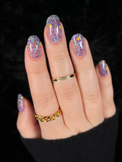 COMING SOON 10/9: Wish Upon a Moon - Blue Nail Polish - Topper Nail Polish - Keep Your Toppers On Facebook Group Exclusive 2026
