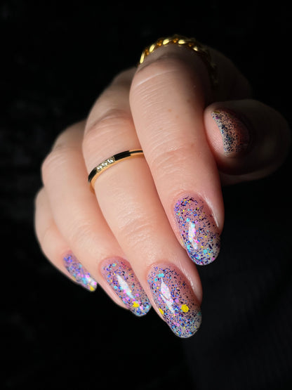 COMING SOON 10/9: Wish Upon a Moon - Blue Nail Polish - Topper Nail Polish - Keep Your Toppers On Facebook Group Exclusive 2026
