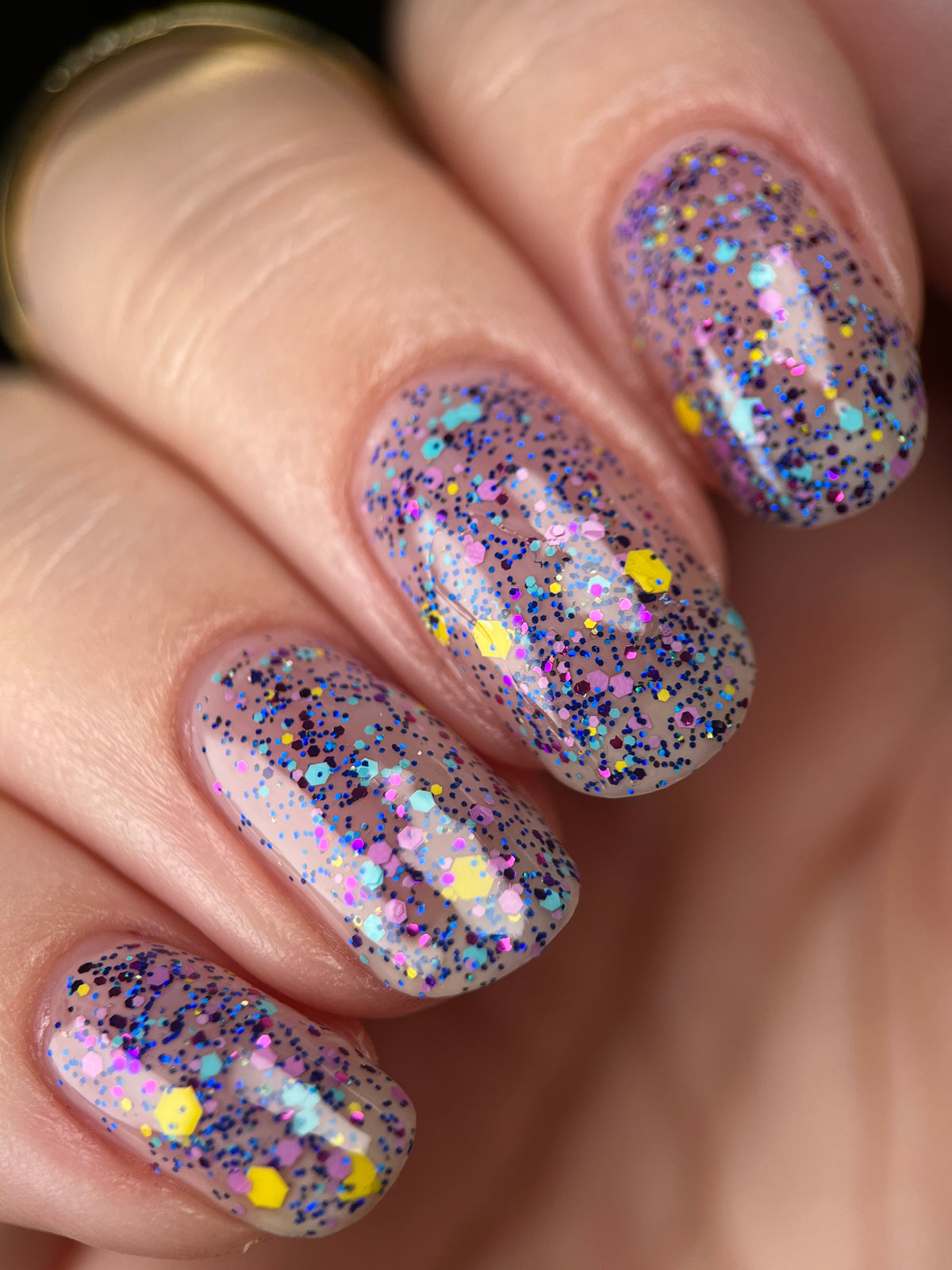 COMING SOON 10/9: Wish Upon a Moon - Blue Nail Polish - Topper Nail Polish - Keep Your Toppers On Facebook Group Exclusive 2026