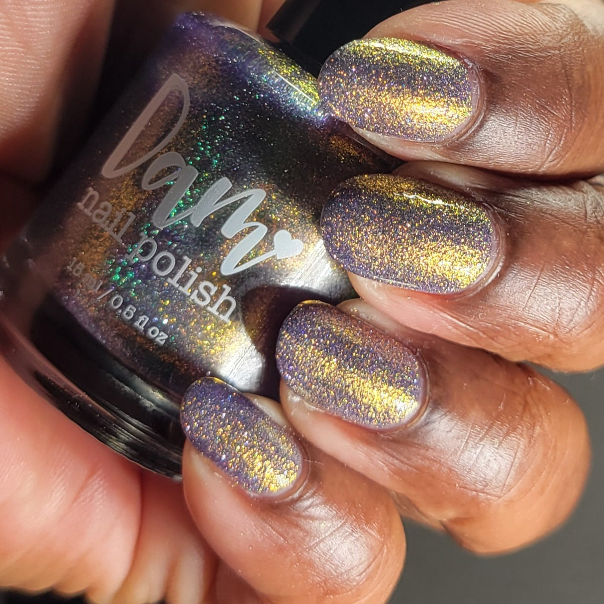 I'm Made of Magic, MFer - Purple Nail Polish - Reflective Nail Polish - October 2025 POTM - Dam Nail Polish